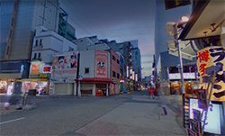 九州最大の歓楽街中洲